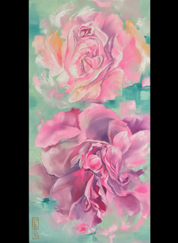 Pastel sinchrony by Petko Dzhelebov, Painting for Sale on Select