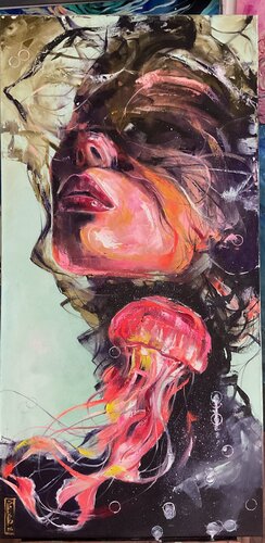 Feeling von Petko Dzhelebov, Malerei kaufen auf Select