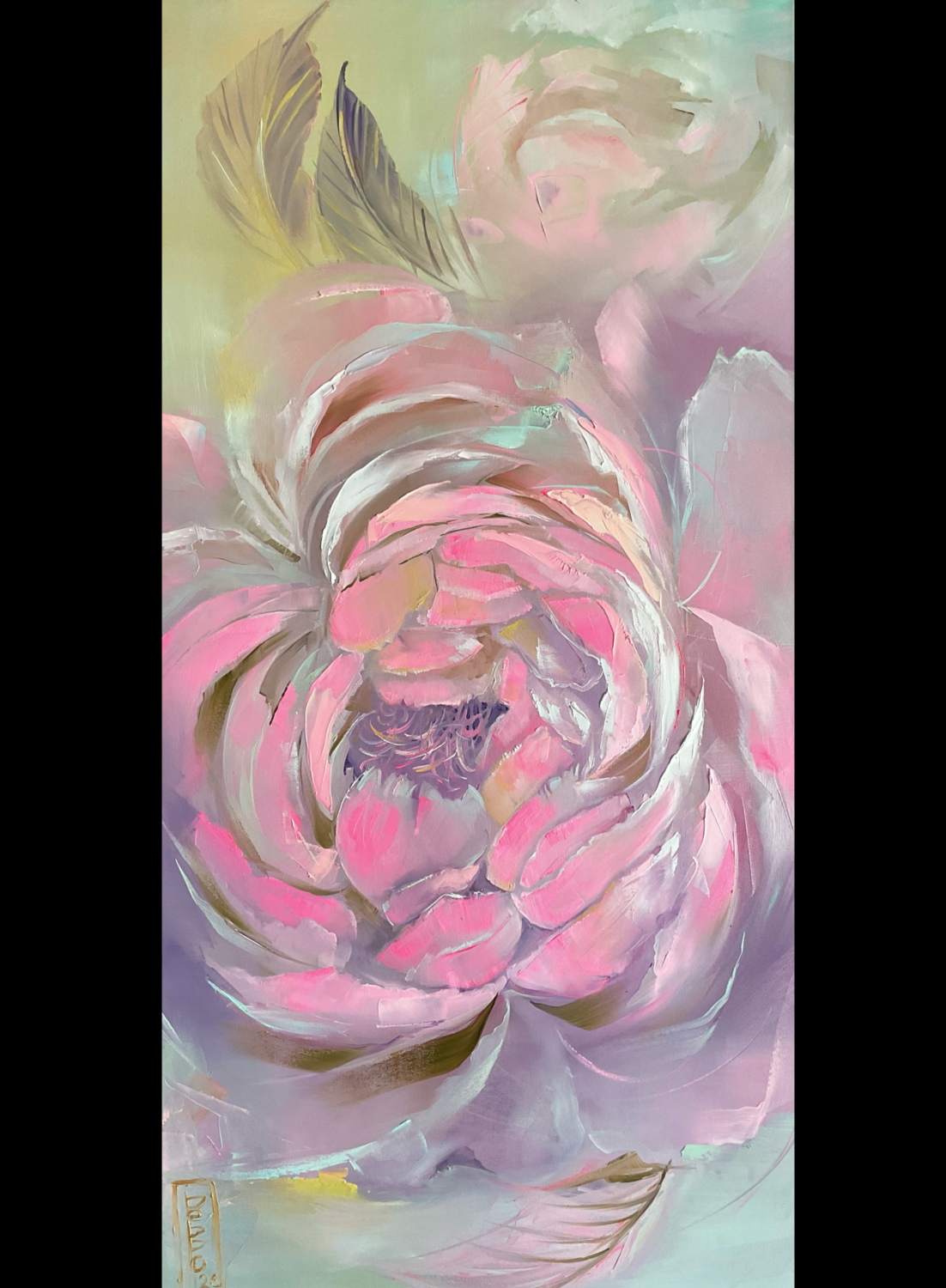Silence Petko Dzhelebov Original painting for sale