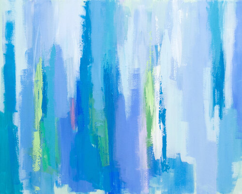 Paesaggio - Come sospeso tra le onde by Gabriele Casale, Painting for Sale on Select