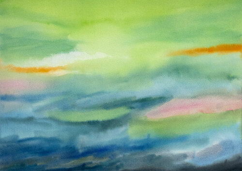 Paesaggio by Gabriele Casale, Painting for Sale on Select