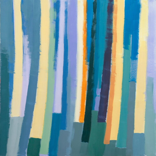 Bosco giallo by Gabriele Casale, Painting for Sale on Select
