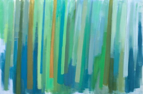 Bosco - L'albero arancione by Gabriele Casale, Painting for Sale on Select