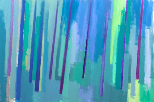Bosco - Lampi di luce by Gabriele Casale, Painting for Sale on Select