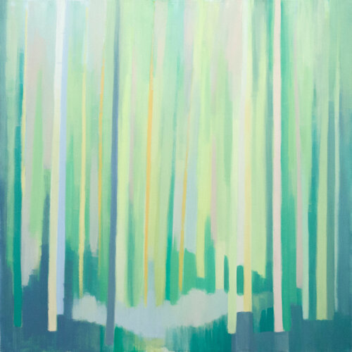 Bosco - (Betulle) by Gabriele Casale, Painting for Sale on Select