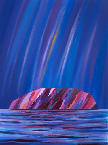 I suoni del cielo by Gabriele Casale, Painting for Sale on Select