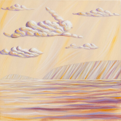 The Flying Hare by Gabriele Casale, Painting for Sale on Select