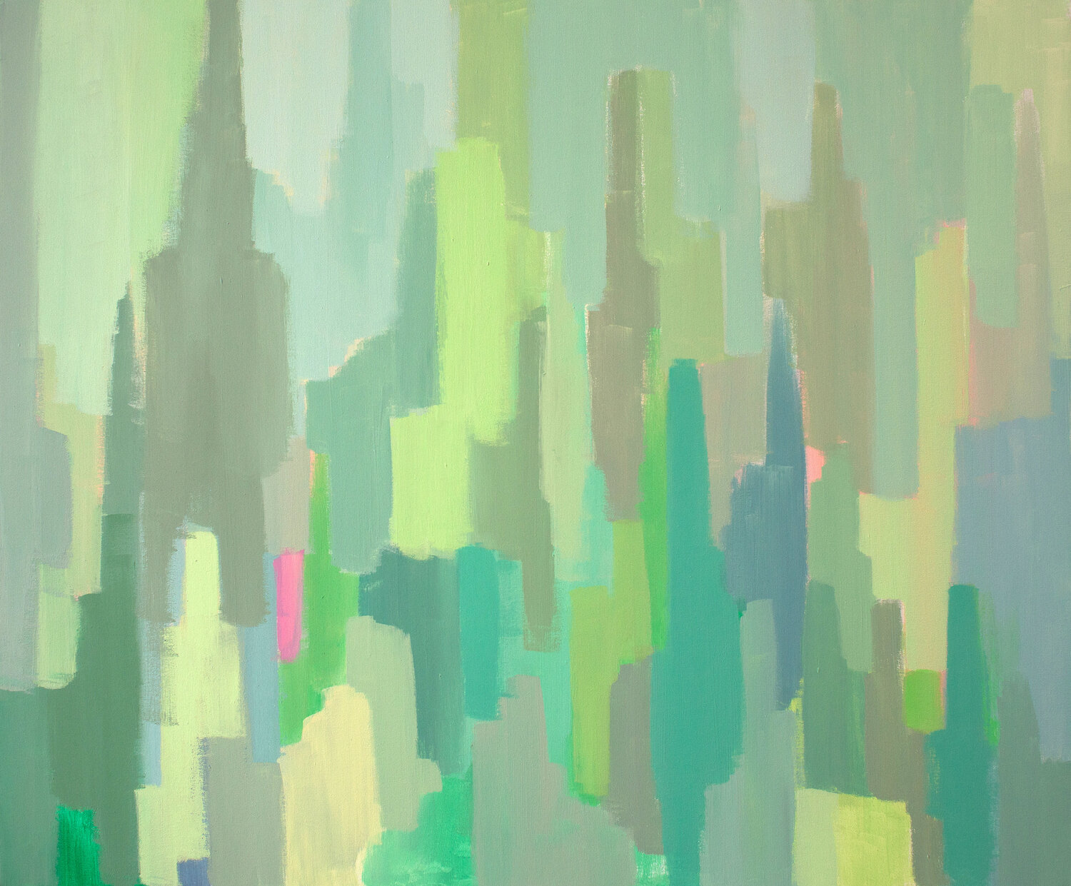 Nel verde Gabriele Casale Original painting for sale
