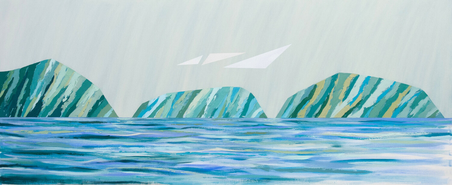 Arcipelago Sinfonico Gabriele Casale Original painting for sale