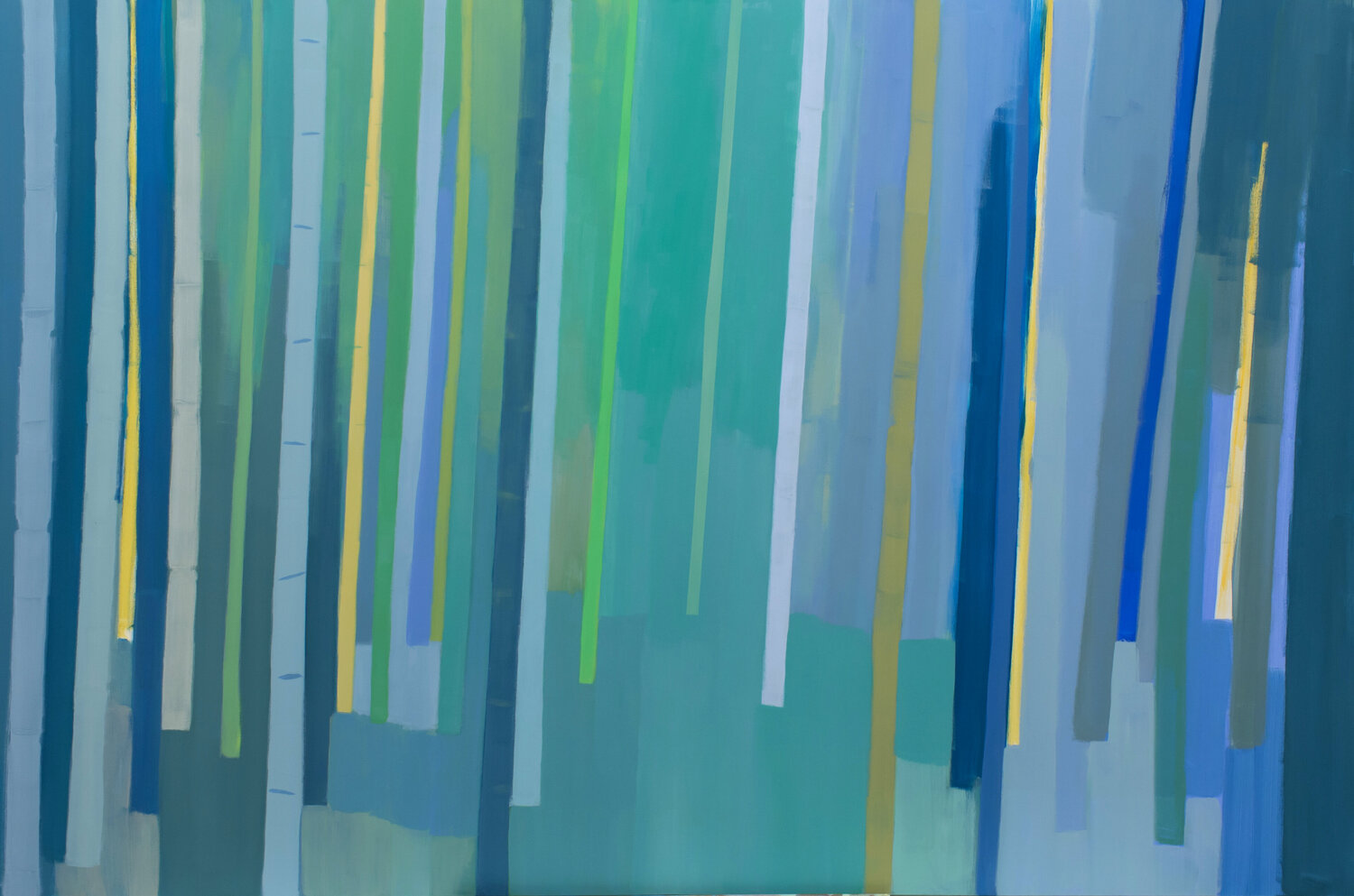 Bosco blu Gabriele Casale Original painting for sale