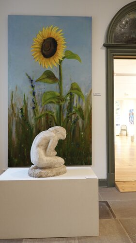 Solitär by Christiane Caroline Möller, Painting for Sale on Select