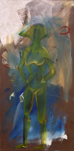 Genesis - Auftauchen statt Abbild by Christiane Caroline Möller, Painting for Sale on Select
