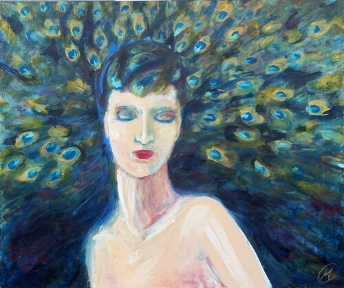 Gefangene by Christiane Caroline Möller, Painting for Sale on Select