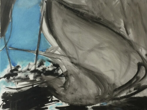 Regatta by Christiane Caroline Möller, Painting for Sale on Select
