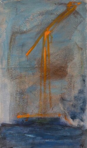 Hafen by Christiane Caroline Möller, Painting for Sale on Select