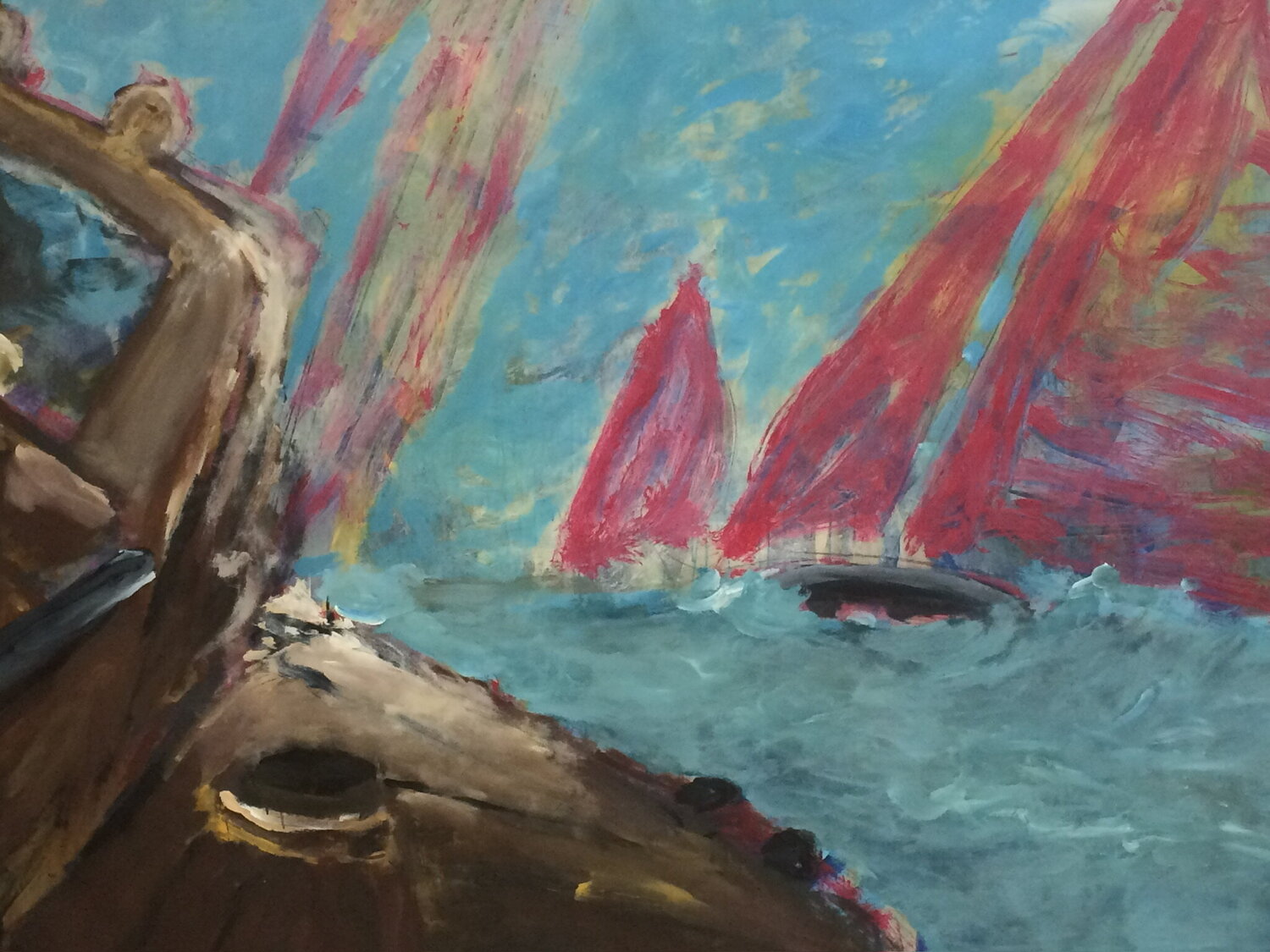 Kreuzwind Christiane Caroline Möller Original painting for sale