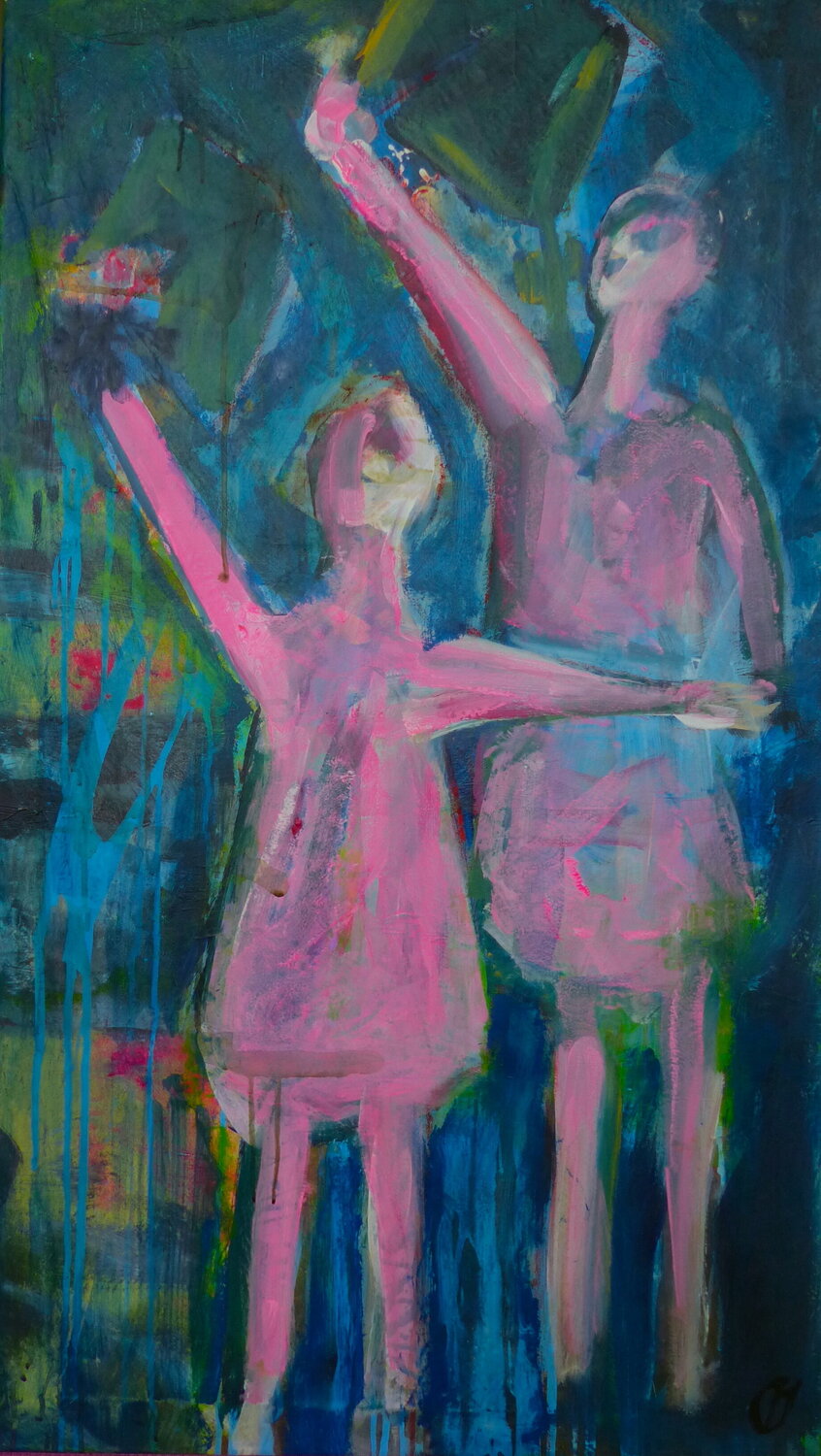 Größer als Christiane Caroline Möller Original painting for sale