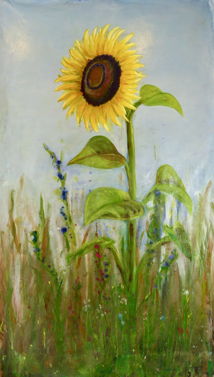 Solitär Christiane Caroline Möller Original painting for sale