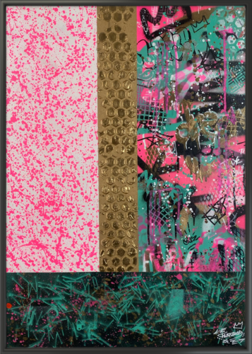 Urban Mosaic 8 by Textured, Painting for Sale on Select