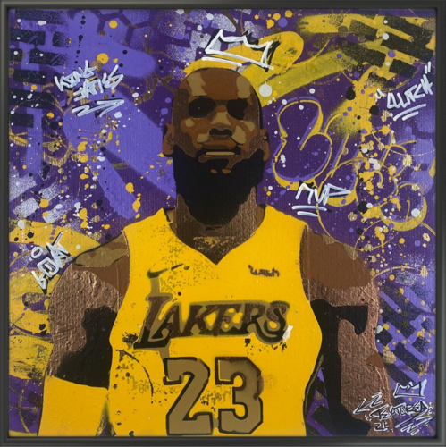 King James by Textured, Painting for Sale on Select