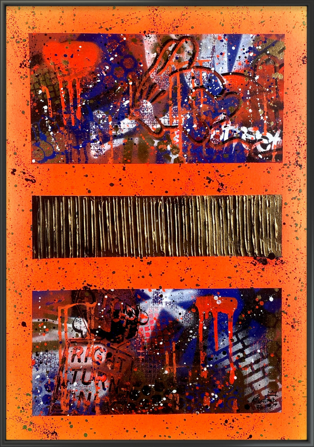 Urban Mosaic 10 Textured Original painting for sale