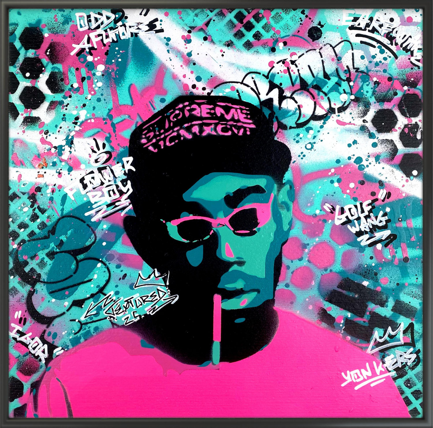 Tyler Textured Original painting for sale
