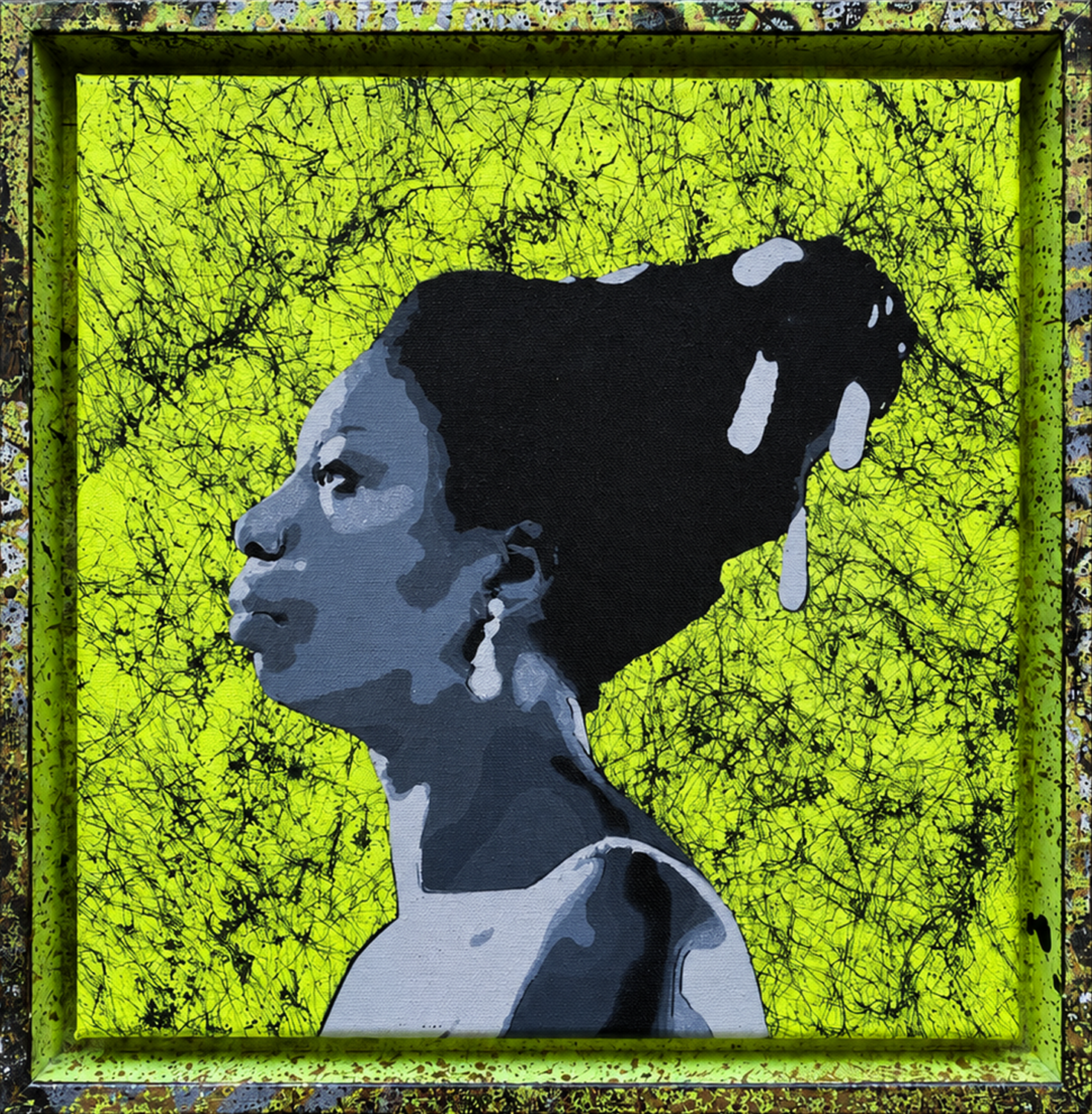 Nina Textured Originalgemälde zu verkaufen
