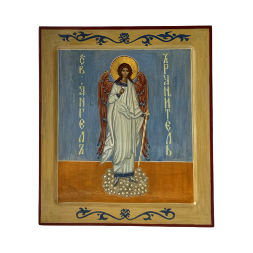 Holy Guardian Angel Icon by Alla Ditla, Painting for Sale on Select