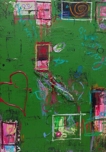 The War has ended. Surrender your weapons! by Ana Maria Guta, Painting for Sale on Select