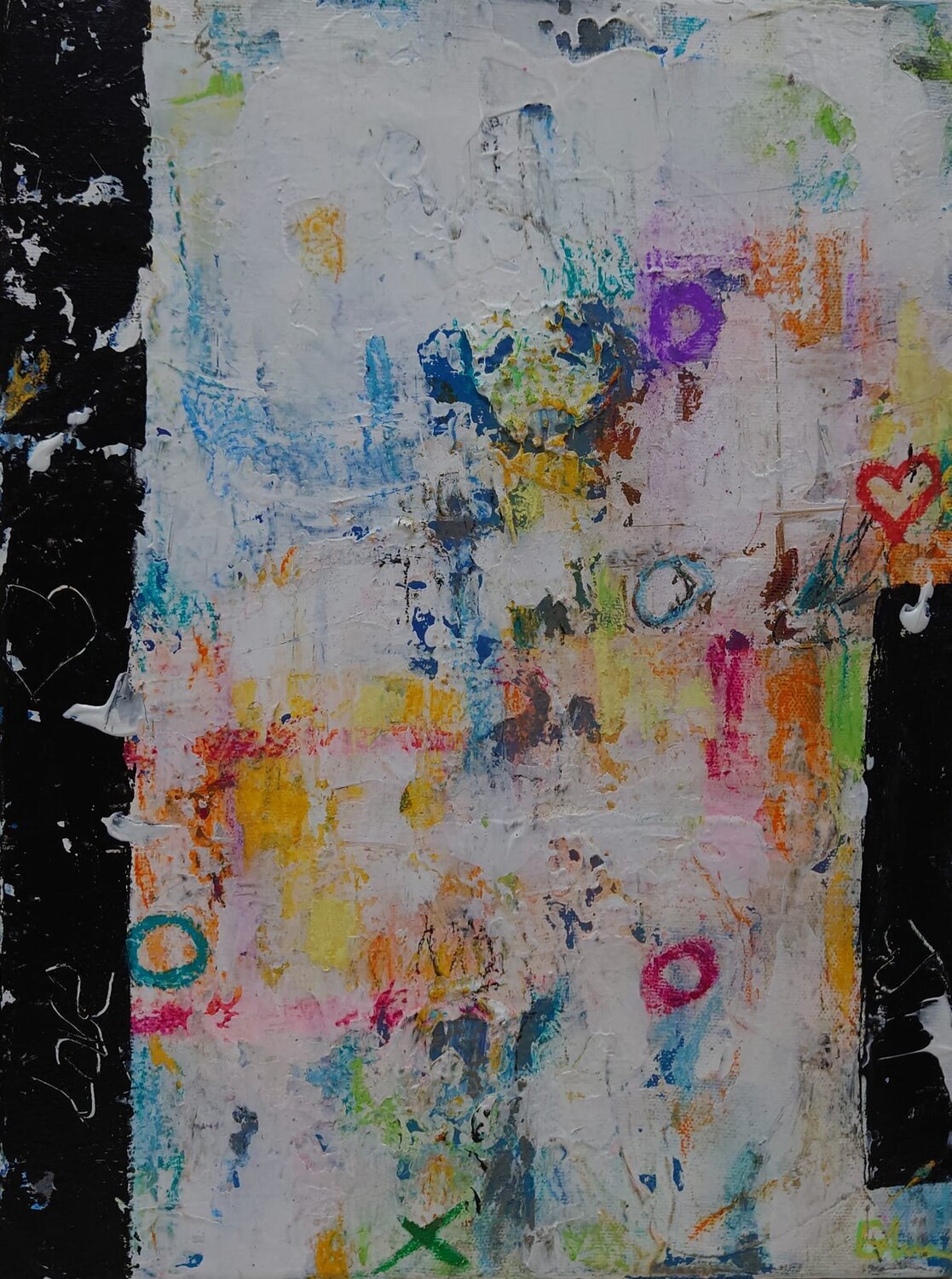 Tetris 1 Ana Maria Guta Original painting for sale