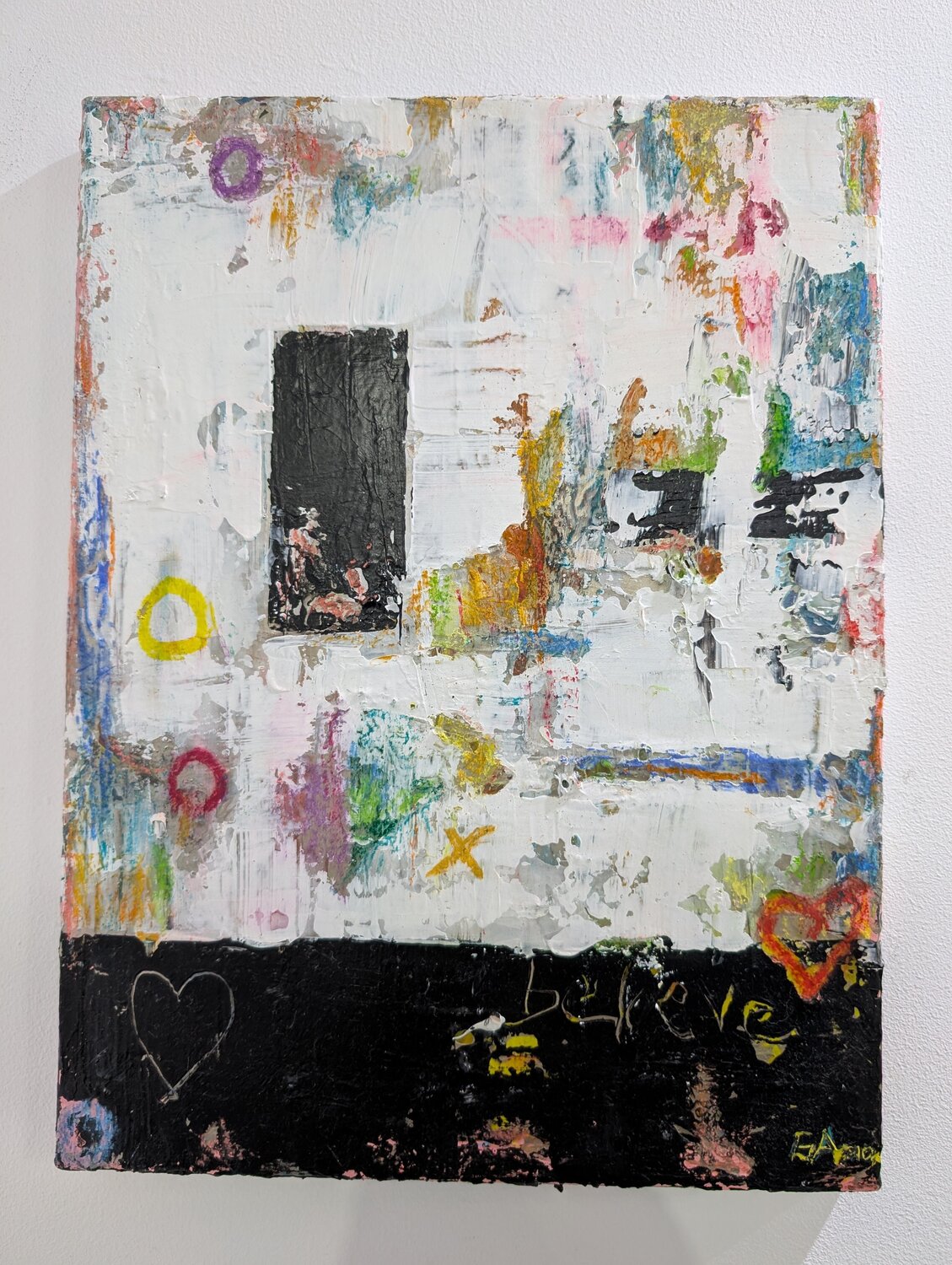 Tetris 2 Ana Maria Guta Original painting for sale