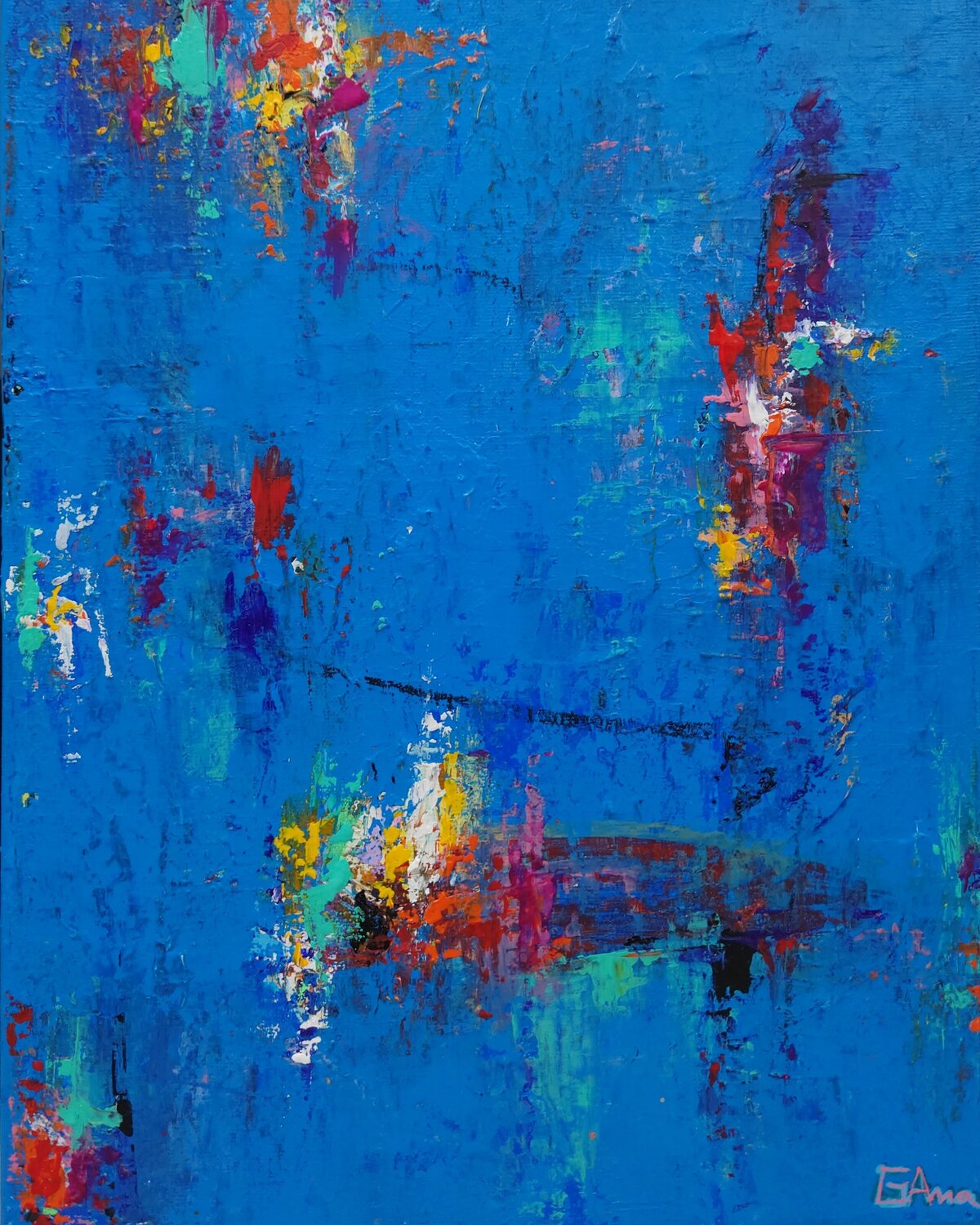 Talk to me Ana Maria Guta Original painting for sale