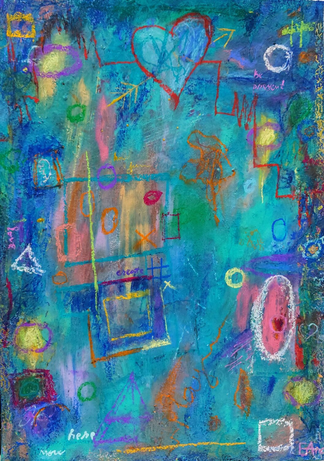 Joy of little things Ana Maria Guta Original painting for sale