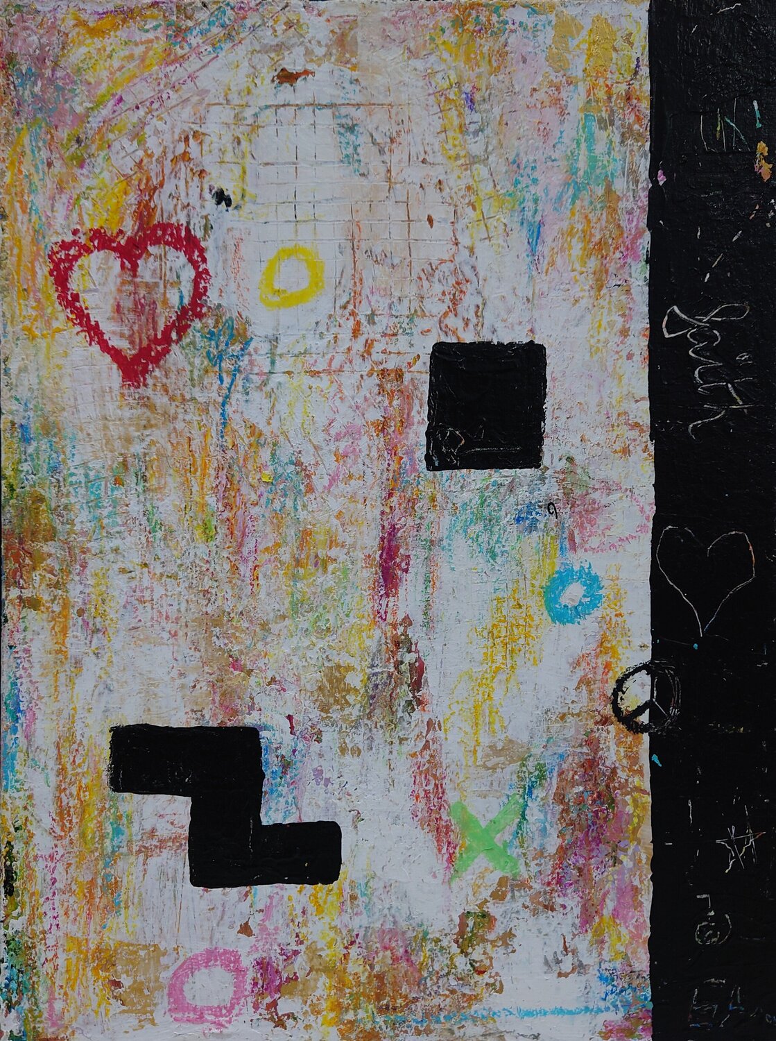Tetris 3 Ana Maria Guta Original painting for sale