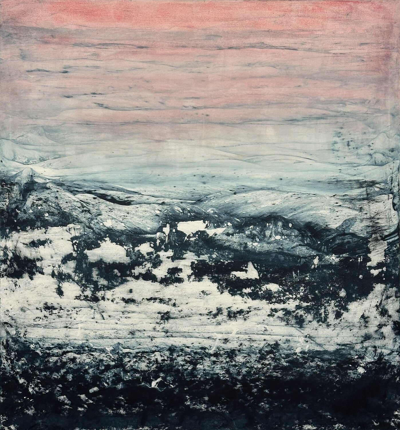 Slow Detection III Beka Gigauri Original painting for sale