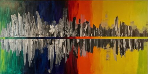 Reflections von Sandra Krämer, Malerei kaufen auf Select
