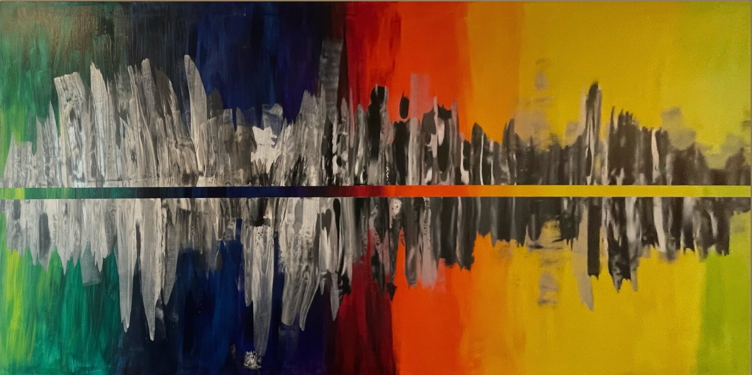 Reflections Sandra Krämer Originalgemälde zu verkaufen