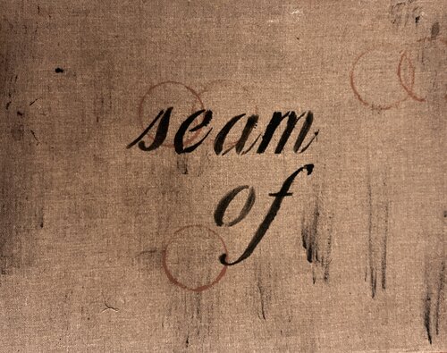 Seam Of: I Held My Head Above Water to Breathe by Irene Watson, Painting for Sale on Select