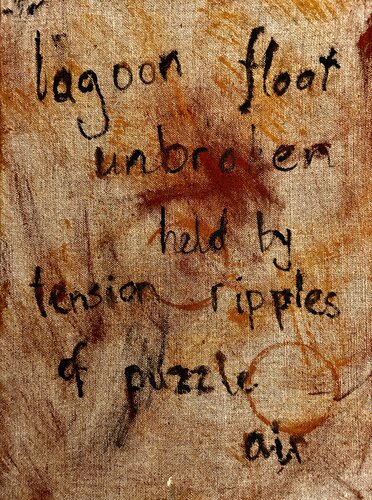 Float Unbroken: Held by Tension by Irene Watson, Painting for Sale on Select