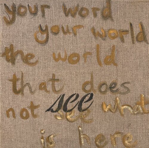 Your word: the world that does not see by Irene Watson, Painting for Sale on Select