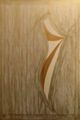 Cora (Bal masqué) by Barbara Krijanovsky, Painting for Sale on Select