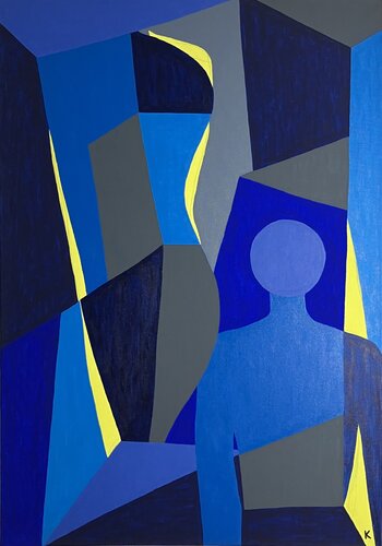 Schwof by Barbara Krijanovsky, Painting for Sale on Select