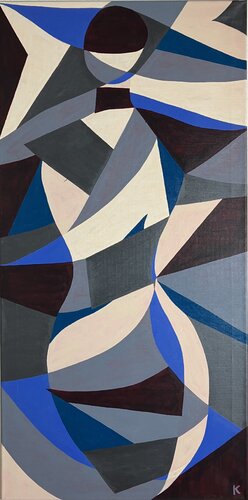 Komposition Nr. 2 by Barbara Krijanovsky, Painting for Sale on Select