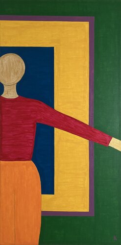 Look at us now 2 by Barbara Krijanovsky, Painting for Sale on Select