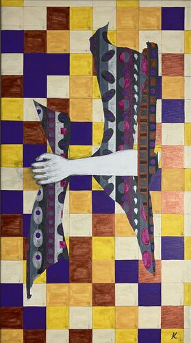 Clash (Modes of Perception 3) by Barbara Krijanovsky, Painting for Sale on Select