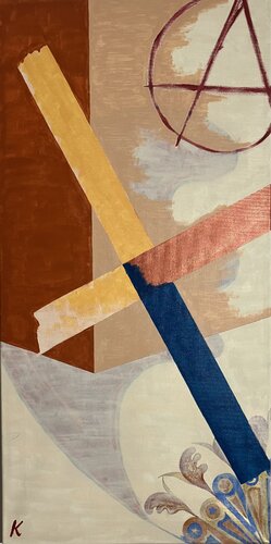 Neapolitan Summer (Flashback 2016/Largo San Giovanni Maggiore) by Barbara Krijanovsky, Painting for Sale on Select