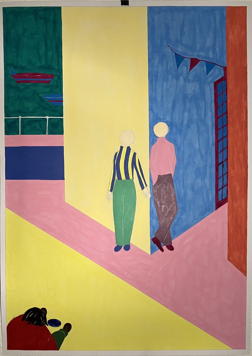Frühlingsgefühle Barbara Krijanovsky Original painting for sale