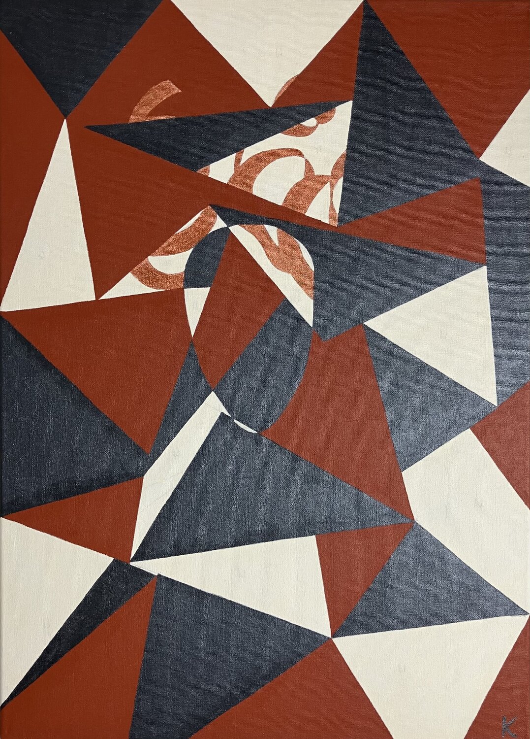 Myshkin (Teenage Love 2) Barbara Krijanovsky Original painting for sale