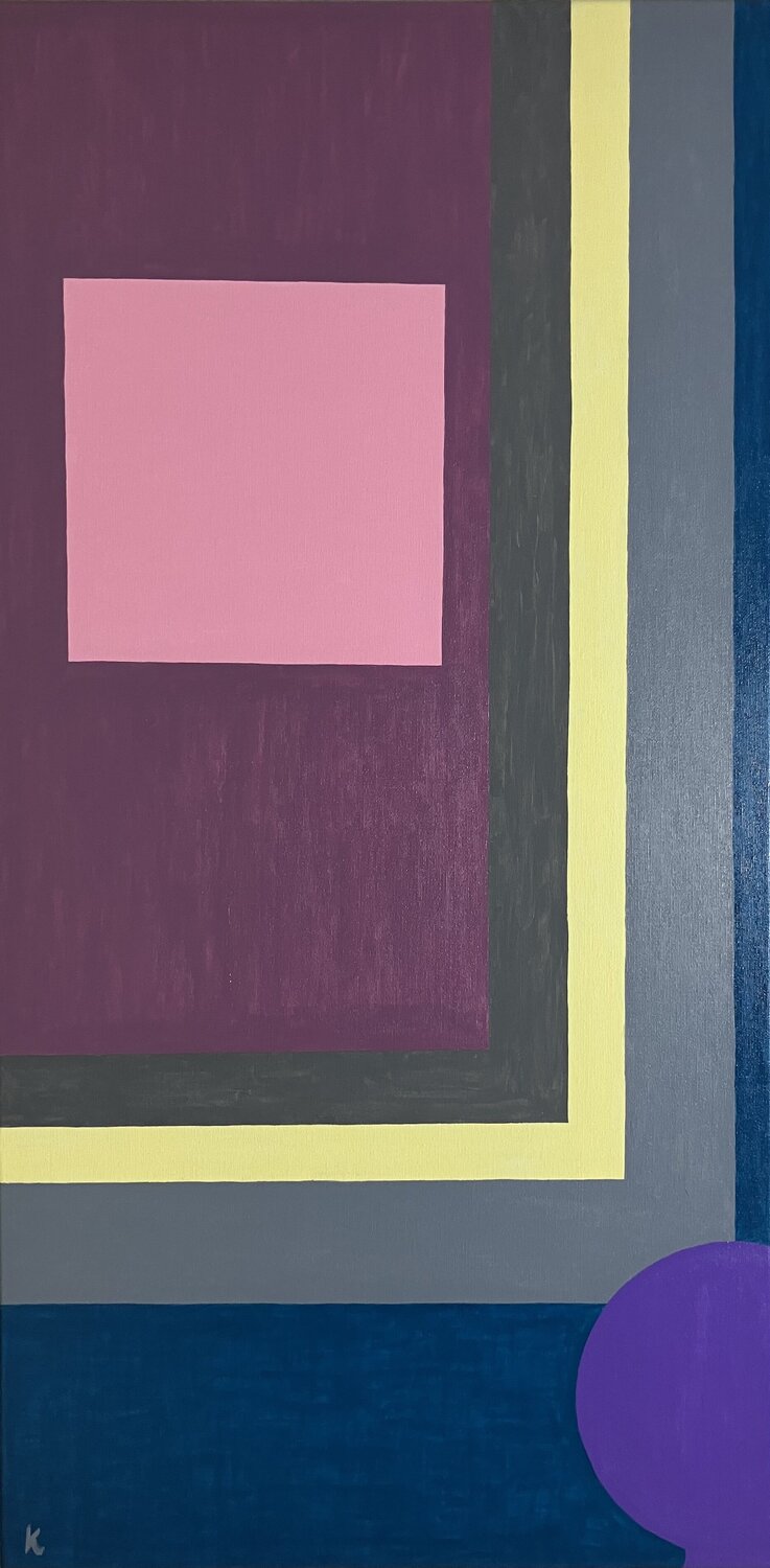 Night (Night & Day 1) Barbara Krijanovsky Original painting for sale