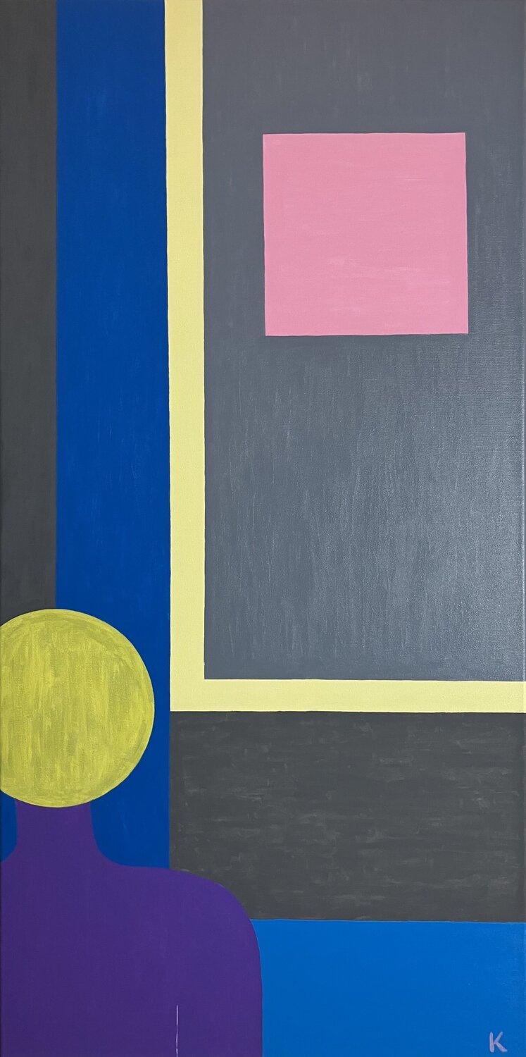 Day (Night & Day 2) Barbara Krijanovsky Original painting for sale
